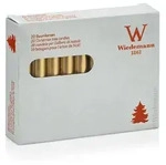 Wiedemann Kerzen Baumkerzen Gold 96 x &Oslash; 13 mm, 20 St&uuml;ck