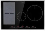 Klarstein Delicatessa 77 Hybrid Prime Einbaukochfeld Induktion 4 Zonen 7000W Schwarz