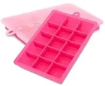 Intirilife 2x Eisw&uuml;rfelformen in PINK - 2er Set &agrave; 15 F&auml;cher Eisw&uuml;rfel