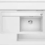 BLANCO GmbH + Co KG BLANCO ZENAR XL 6 S-F DampfgarPlus fl&auml;chenb. Sp&uuml;le Edelst.
