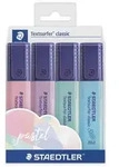 STAEDTLER 364 C, 4 St&uuml;ck(e), Hellblau, Minze, Pink, Violett, Polypropylen (PP), 1