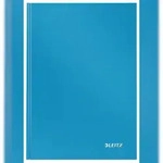 LEITZ Notizbuch Solid fester Einband A5 kariert 80 Blatt hellblau