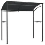 vidaXL BBQ-Pavillon 215x150x220 cm Anthrazit Stahl