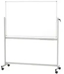 MAUL Mobilboard Standard 90 x 120 cm, Fl&auml;che emaillebeschichtet