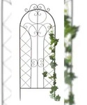 DanDiBo Rankhilfe f&uuml;r Kletterpflanzen Metall XXL H-150 cm B-50 cm mit Dekor...