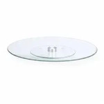 Relaxdays Tortenplatte, 360o drehbar, &empty; 30 cm, zum Servieren & Dekorieren, Kuchen,