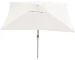 Mendler Sonnenschirm N23, Gartenschirm, 2x3m rechteckig neigbar, Polyester/Alu 4,5kg