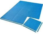 TecTake GmbH tectake Bodenschutzmatte 12-tlg. - 12er Set blau