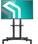 ONKRON Rollbarer TV St&auml;nder 32"-65", 50 kg max, VESA 600x400, H&ouml;henverstellbar,