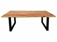 SIT Möbel Baumkante-Esstisch 200x100 cm | Tischplatte Akazie natur |...