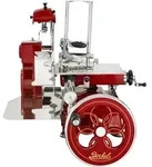 Berkel Tribute Volano rot mit Blumenrad-Schwungradmaschine