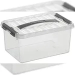 helit Aufbewahrungsbox 6L - transparent