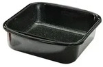 Riess Emaille Bratrohrpfanne Mini 22 x 22 cm schwarz Profi