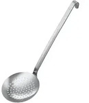 R&ouml;sle Haken Schauml&ouml;ffel flach grob gelocht 10 cm, Edelstahl