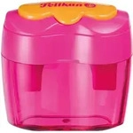 Pelikan Doppeldosenspitzer Flower AF pink 40x48x40mm