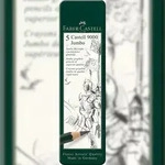 Faber Castell Bleistift 9000 Jumbo gr&uuml;n 5er