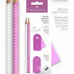 Faber Castell Bleistiftset Sparkle Bleistift B Rad+Sp pearl