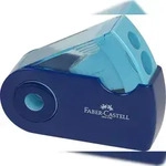 FABER-CASTELL Faber Castell Doppelspitzdose Vierkantbeh&auml;lter Sleeve sort