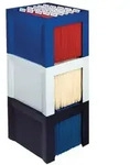 HAN Karat H&auml;ngeregisterbox DIN A4 Kunststoff Hellgrau 6 x 32 x 26,4 cm