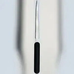 Brief&ouml;ffner, schwarzer Kunststoffgriff, 19,0 cm