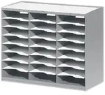 Paperflow Modulodoc Sortiersystem DIN A4 PS (Polystyrol) Grau 67,4 x 30,8 x 54,8 cm