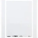 Durable Namensschild Visitor Badge 97x86cm selbstklebend wei&szlig; VE=100 St&uuml;ck