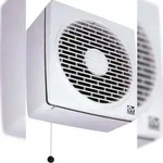 Vortice Fensterventilator Vario 150/6 P-Q mit Zugschnur Wei&szlig; 18