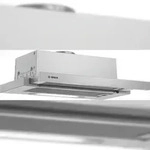 Bosch Serie 4 DFT63AC50 Flachschirmhaube, 60 cm, Silber