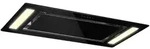 Klarstein Remy Deckenhaube 90 cm 619 m3/h 230W 3 Stufen Fernbedienung Schwarz