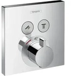 HG Fertigset Thermostat ShowerSelect f&uuml;r 2 Verbraucher verchromt