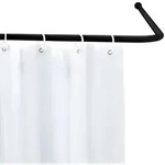 WENKO Winkelstange Universal Schwarz