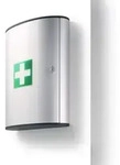 Durable Verbandschrank 400x302x118mm FIRST AID BOX L si leer