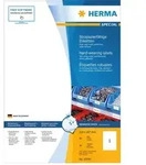 HERMA Folien-Etiketten SPECIAL, 210 x 297 mm, wei&szlig;