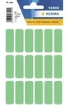 HERMA Vielzwecketikett 3655 12x34mm gr&uuml;n 90 St./Pack.