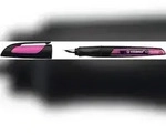 STABILO Schulf&uuml;ller EASYbuddy, Feder M, schwarz/magenta