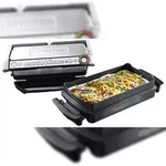 Tefal Kontaktgrill Optigrill plus XL GC 724 D Onpack, 44 x 34 x 17,2 cm, 2000 W,