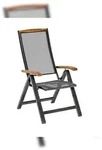 Merxx Tilos Klappsessel Aluminium/Akazie