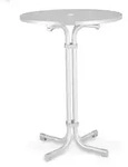BEST Stehtisch Multiflex rund 80cm weiss 26570000