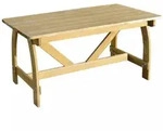 vidaXL Gartentisch 150 x 74 x 75 cm Impr&auml;gniertes Kiefernholz