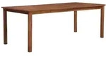 vidaXL Gartentisch 200x100x74 cm Massivholz Akazie