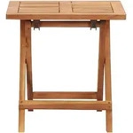vidaXL Garten-Couchtisch Klappbar 40x40x40 cm Massivholz Akazie