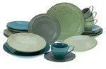 CreaTable Nature Collection bunt Kombiservice 20-tlg Steinzeug