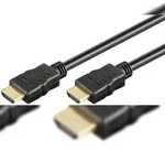 Goobay 41082 Series 2.1 8K Ultra High-Speed HDMITM Kabel mit Ethernet, 1 m, Schwarz -