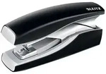 Leitz NeXXt Softpress Flachheftger&auml;t 5603 Halbstreifen 30 Blatt Schwarz S1 Metall
