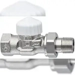 Heimeier V-Exact II Durchgang 3/8 Zoll Thermostat-Ventilunterteil 3712-01.000