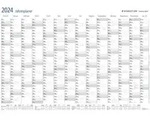 STAEDTLER Jahresplaner 2024 Lumocolor, A3, trocken abwischba