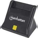 Manhattan USB2.0-Smartcard/SIM-Kartenleseger&auml;t mit Standfu&szlig;