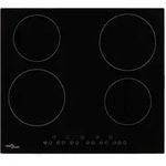 vidaXL Glaskeramik-Kochfeld mit 4 Platten Touch Control 6000 W