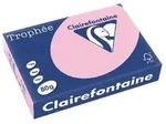 Clairefontaine DIN A4 Farbiges Papier Hellmagenta 80 g/m2 Matt 500 Blatt