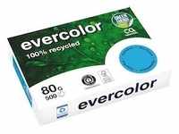 INAPA Kopierpapier Evercolor dunkelblau, A4, 80 g/qm, aus 100 % Altpapier,